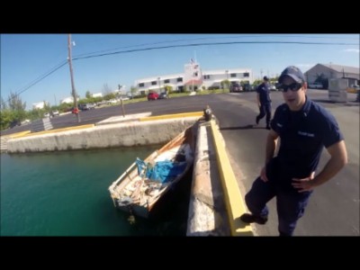 Cuban Migrant raft, held 13