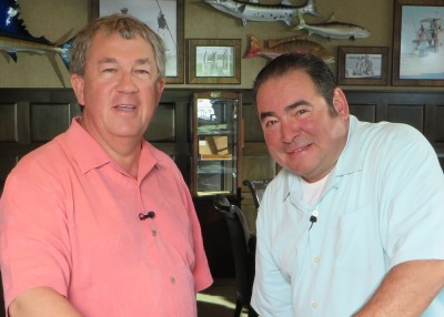 Chef Emeril with Cheeca Lodge General Manager Herbert Spiegel