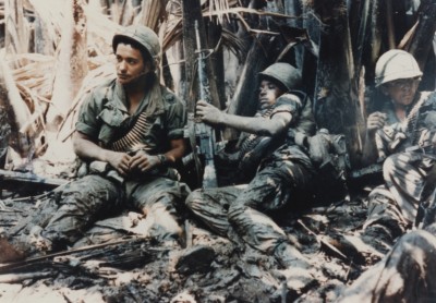 US-Army-troops-taking-break-while-on-patrol-in-Vietnam-War Public Domain via Wikimedia