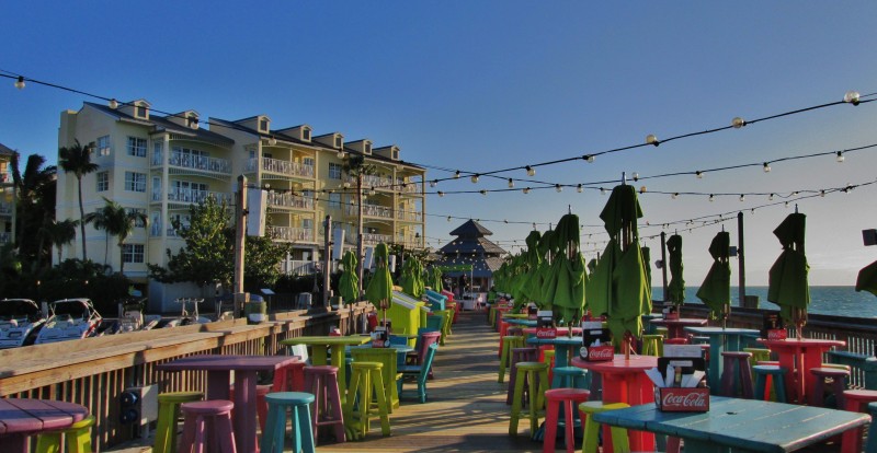 Ocean Key Hotel as seen from Sunset Pier