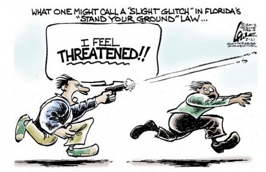 Image result for stand your ground cartoon