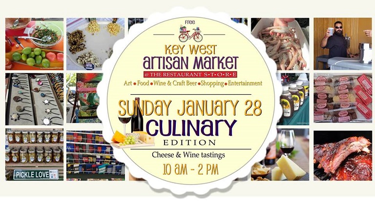 Key West Artisan Market: Culinary and Wine Edition is This Sunday