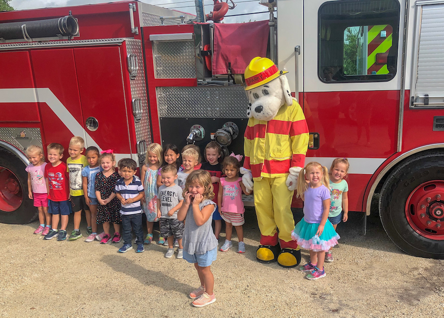 Monroe County Fire Rescue Teaches Kids Fire Prevention