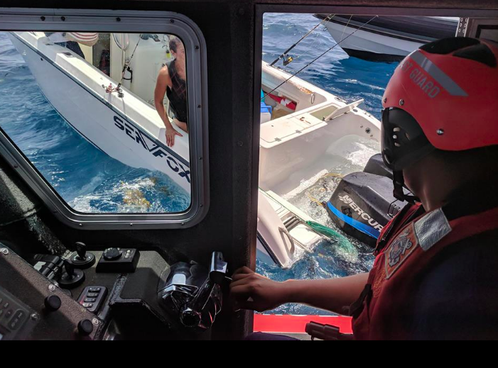 Coast Guard Station Islamorada Rescues 4 [video]