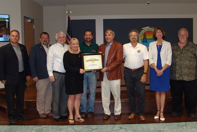 Health Department Recognizes the City of Marathon as a Healthy Weight Community Champion