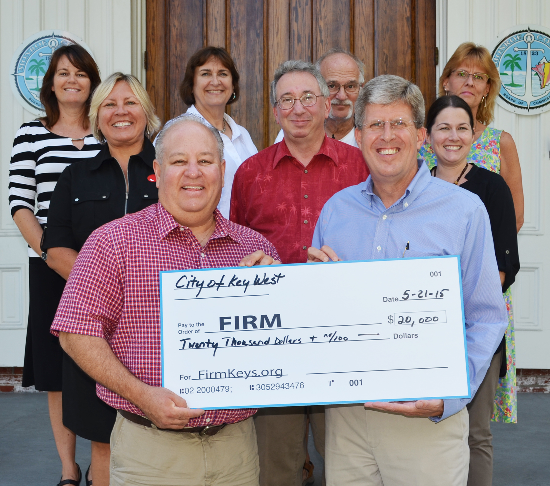 City Donates $20,000 to FIRM