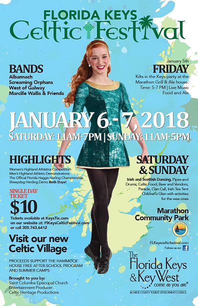 Florida Keys Celtic Festival Returns to Marathon Jan. 5-7