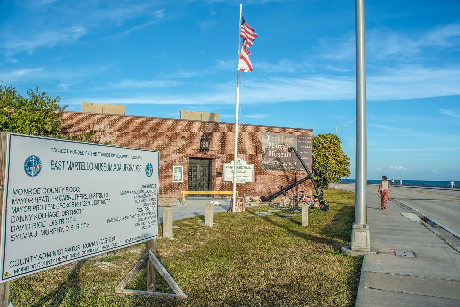 TDC-Funded Work Underway to Restore County’s Historic East Martello Civil War Fort Museum