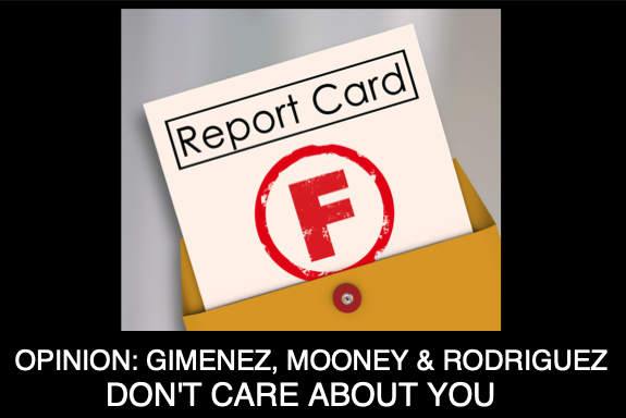 Opinion: Gimenez, Mooney, Rodriguez Don’t Care About You