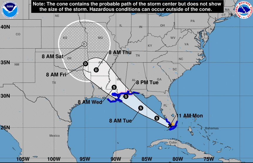 Tropical Storm Gordon Brings Winds/Rain To Upper Keys