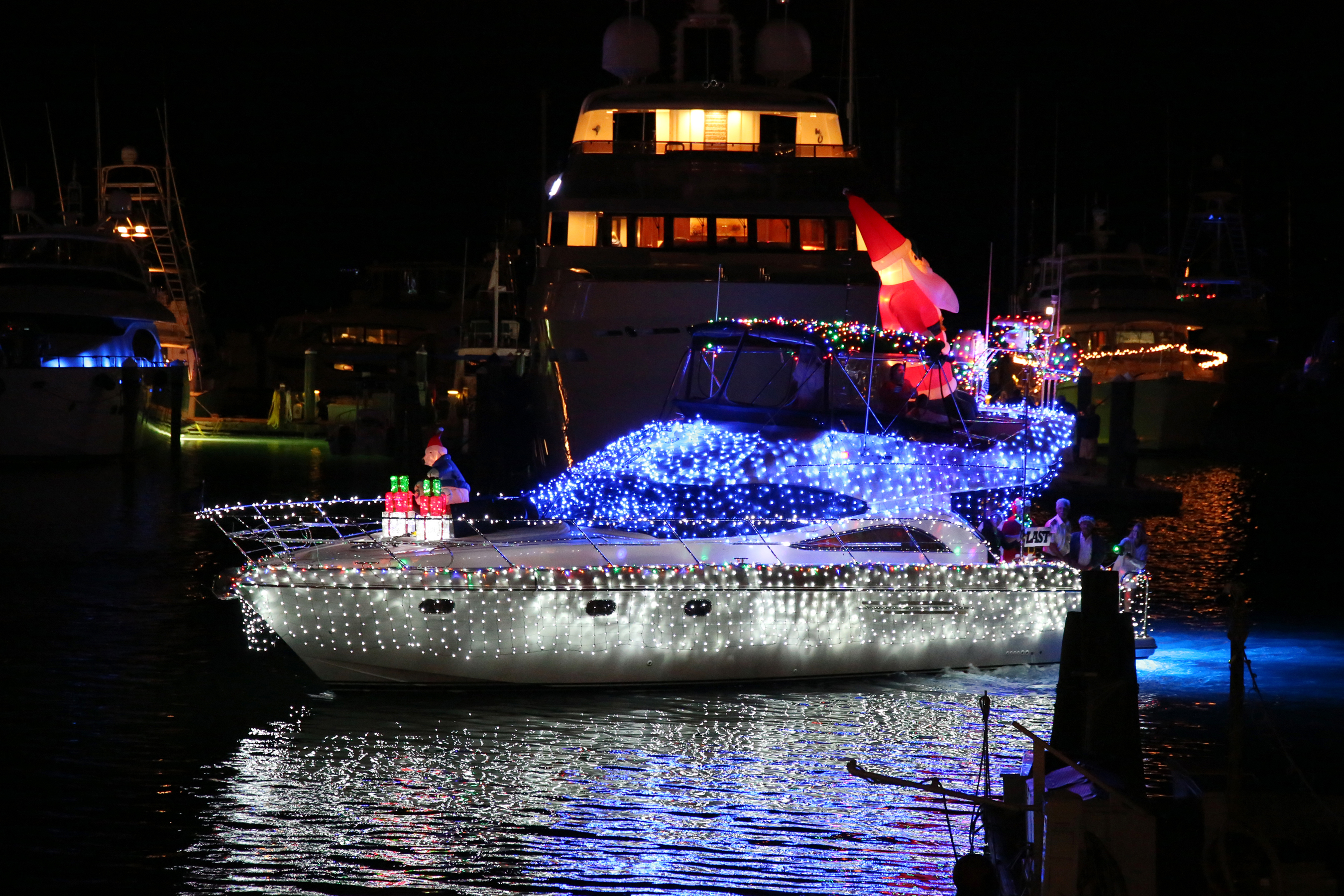 Key West Harbor Walk of Lights and the 26th Annual Schooner Wharf Bar & Galley Lighted Boat Parade