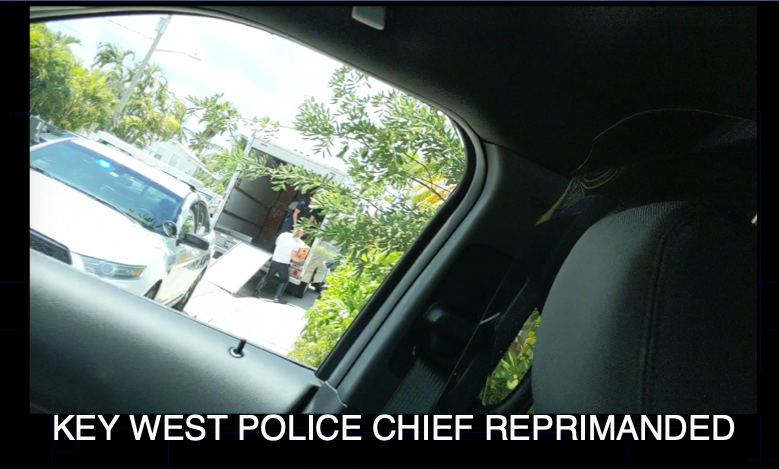 KWPD CHIEF REPRIMANDED