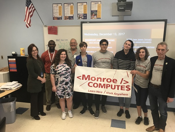 Monroe Students Receive Big Cash Awards From Monroe Computes