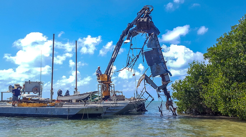 31 Derelict Vessels Removed From Marquesas Keys During Monroe County-Led Project