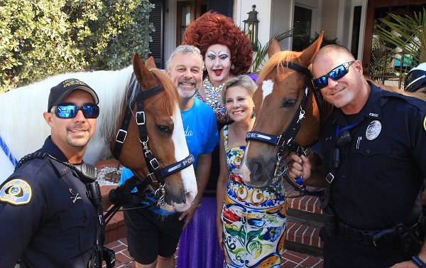 Divine Dinner and Drag Show at La Te Da to Benefit KWPD Mounted Unit