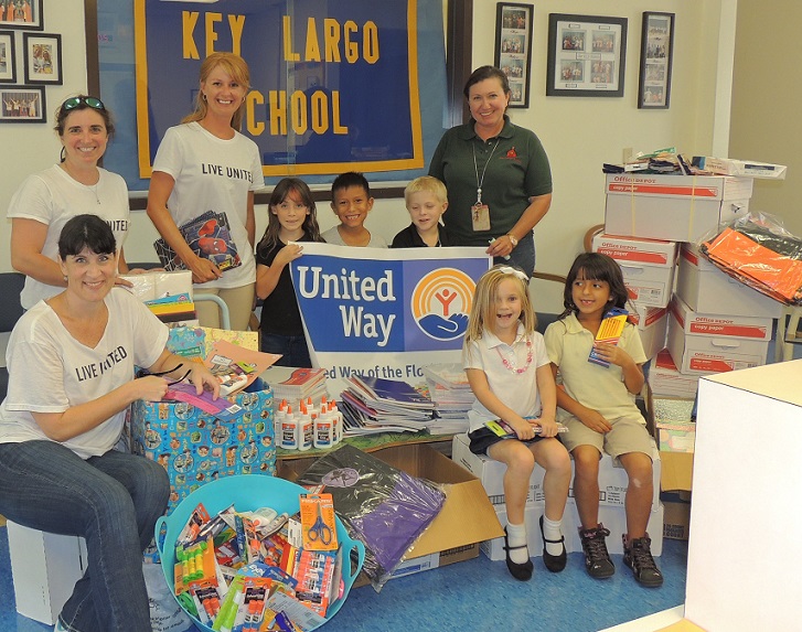 United Way of the Florida Keys to “Stuff the Bus”  for Monroe County School Children