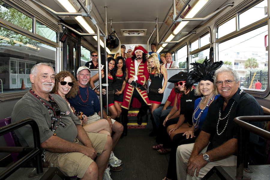 Fantasy Fest Shuttle Bus Offers Late Night Hours on Saturday