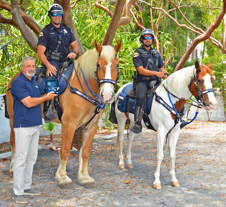 Horse Donated to KWPD Mounted Unit