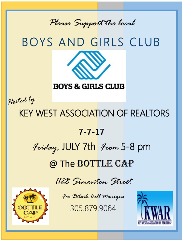 Key West Association of Realtors Fundraiser for the Boys and Girls Club