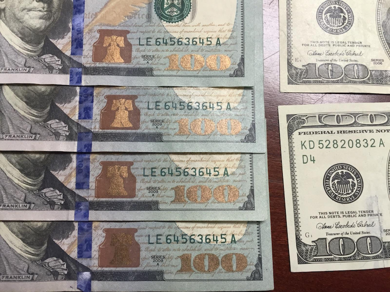 Couple Charged With Fake $100 Bills
