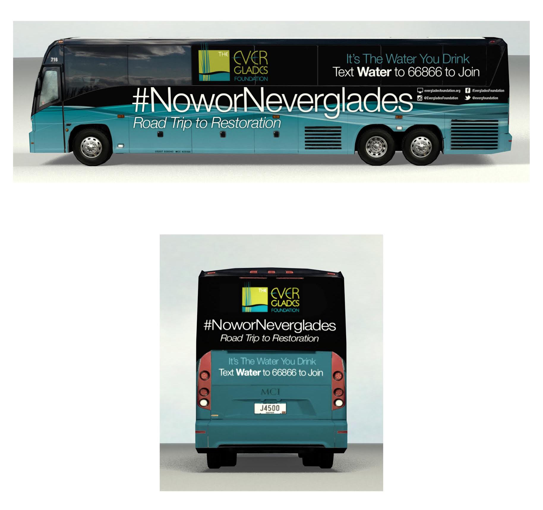 THE EVERGLADES FOUNDATION LAUNCHES 12-DAY, 20-CITY BUS TOUR