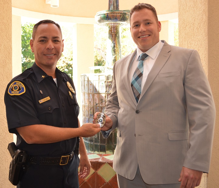 New Key West Police Officer Welcomed