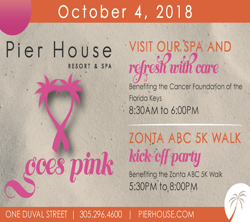 Key West Zonta Club Presents “Pier House Goes Pink”