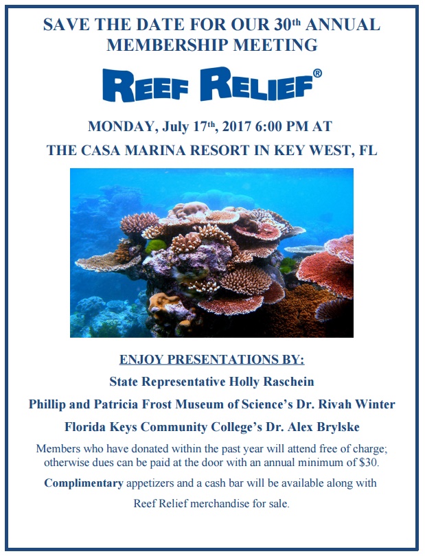 Reef Relief’s Annual Meeting
