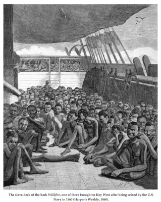 slave ship wildfire sketch 1860 key west