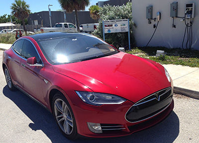 Electric Car Charging Station Installed at NOAA’s Florida Keys Eco-Discovery Center