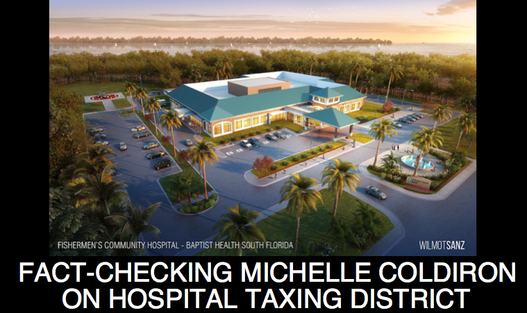 Fact Checking Michelle Coldiron on the Fishermen’s Hospital Taxing District