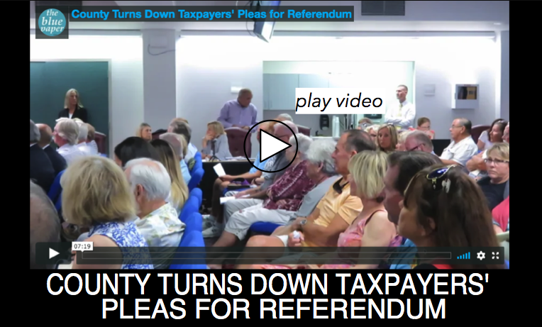 County Turns Down Taxpayers’ Pleas for Referendum