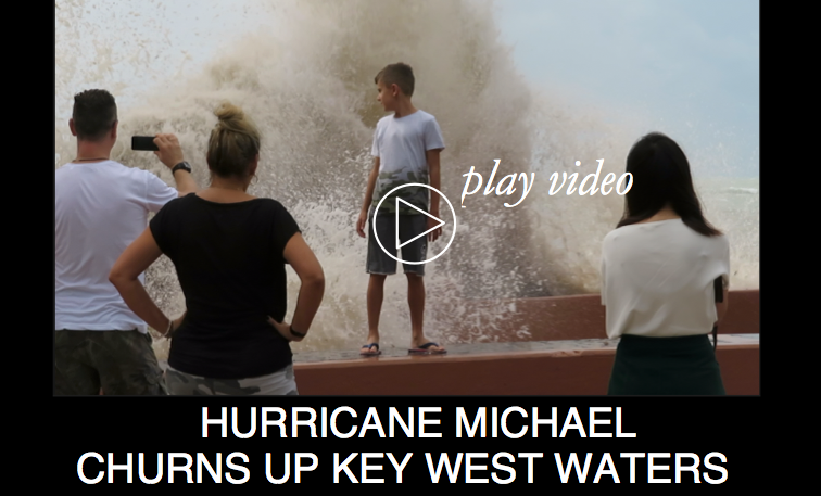Hurricane Michael Churns Up Key West Waters…