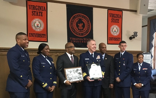 U.S. Coast Guard Signs Memorandum of Agreement with Virginia State University as Part of Minority-Serving Institutions Partnership Program