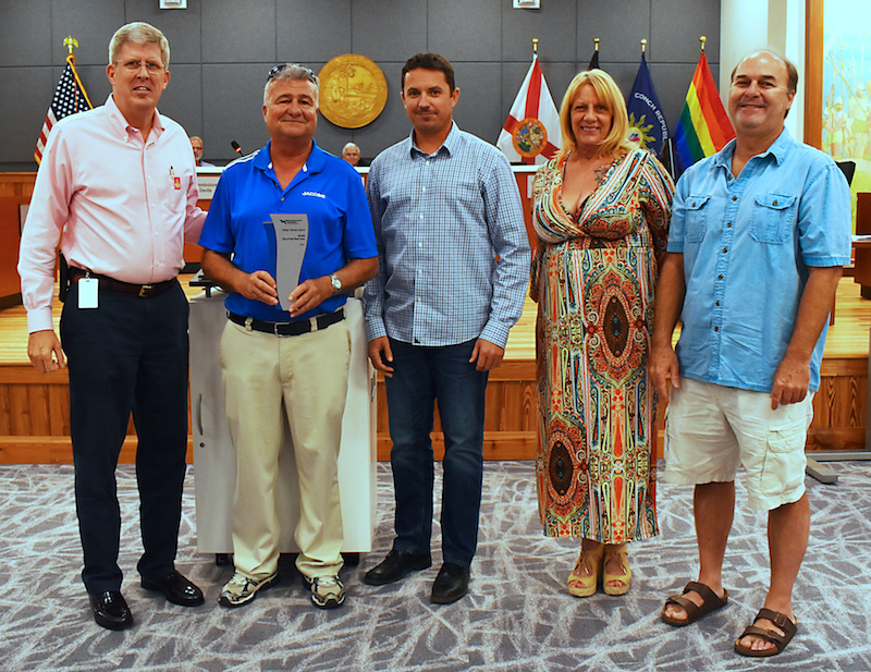 Key West Wastewater Treatment Plant Operators Given “Water Heroes Award” for Going ABOVE & BEYOND…