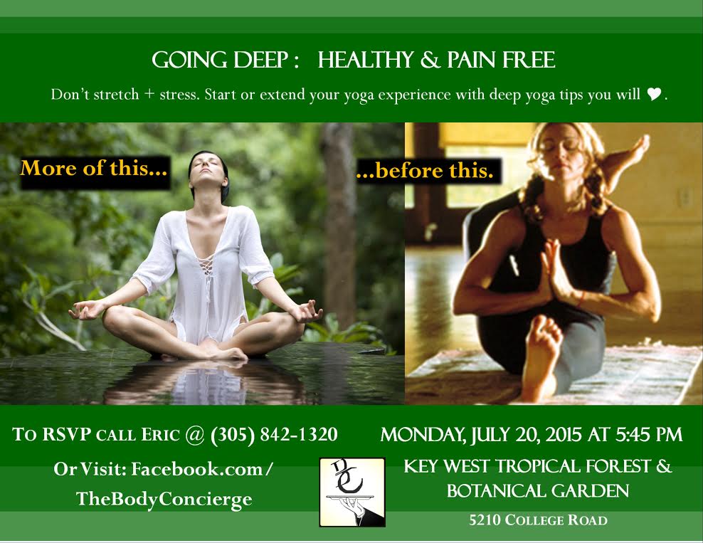 Yoga @ the Botanical Gardens on July 20, 2015 at 5:45 pm
